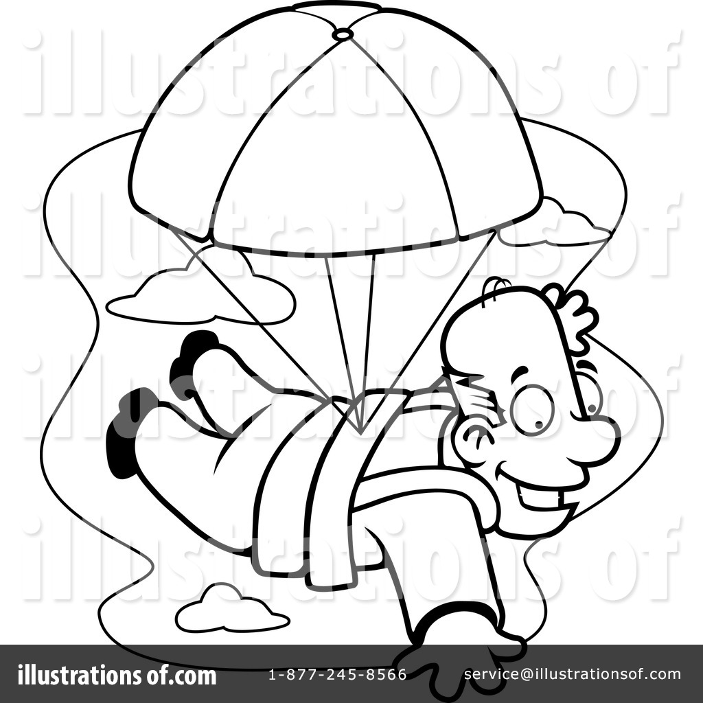 1024x1024 Skydiving Clipart