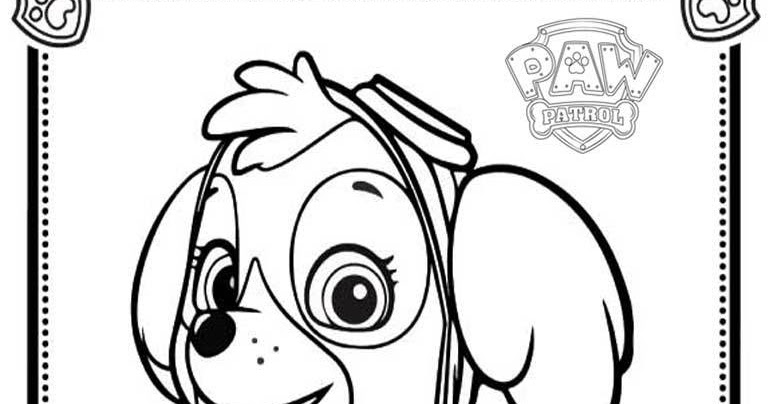 768x404 Skye Paw Patrol Coloring Pages