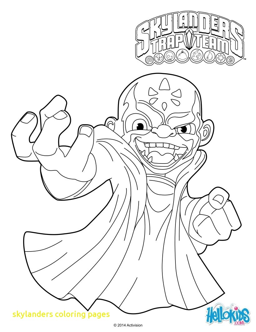 820x1060 Skylanders Coloring Pages For Kids Printable Inside Page