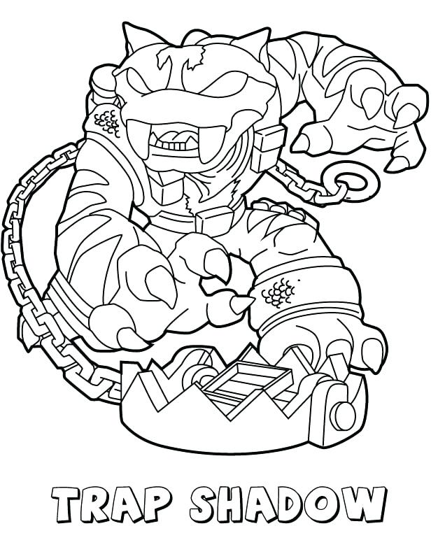 626x782 Skylanders Imaginators Coloring Pages Trap Shadow From Coloring