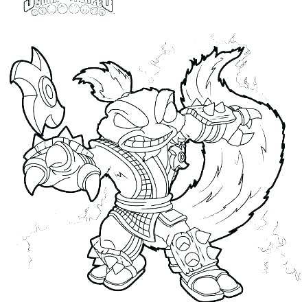 440x440 Skylander Coloring Pages Printable Coloring Pages Color Pages Free