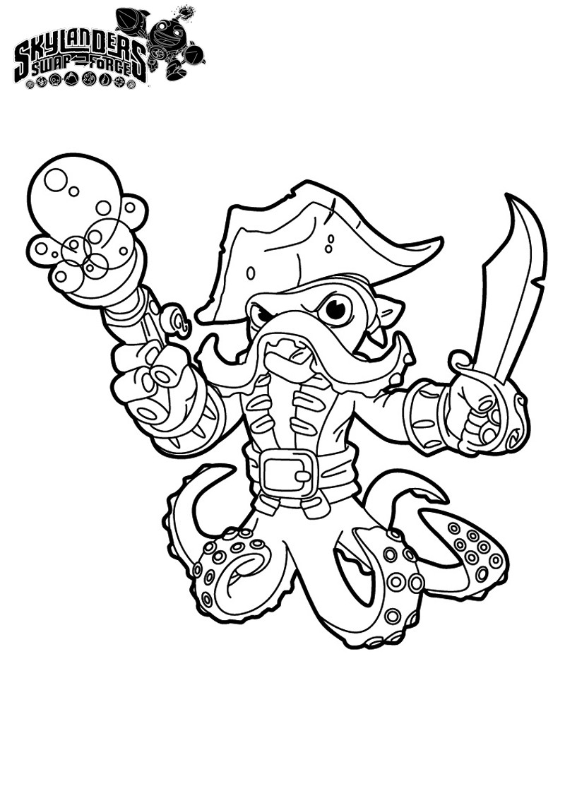 800x1120 Skylanders Coloring Pages To Print