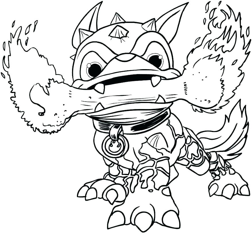 Skylanders Coloring Pages To Print at GetDrawings | Free download