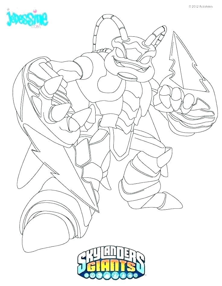 736x951 Skylander Giants Coloring Pages Skylanders Giants Coloring Pages