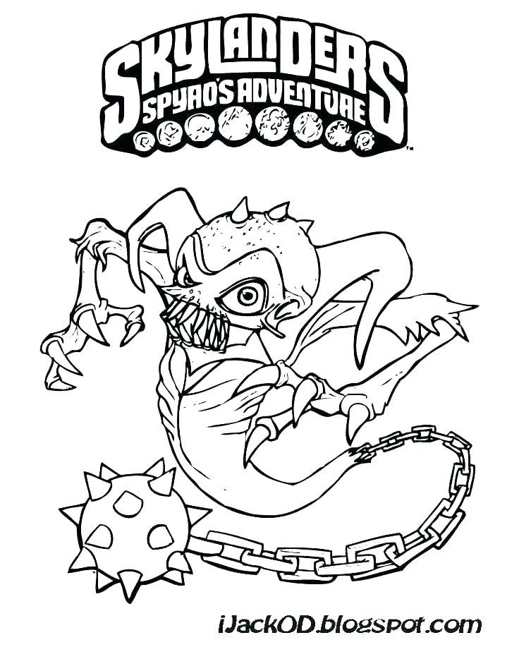 736x951 Hot Dog Skylander Coloring Page