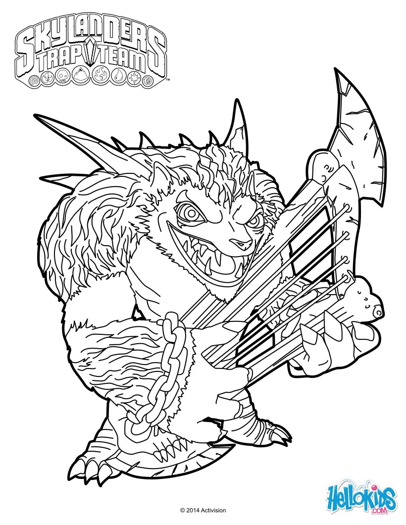 820x1060 Skylanders Imaginators Coloring Pages Get Bubbles