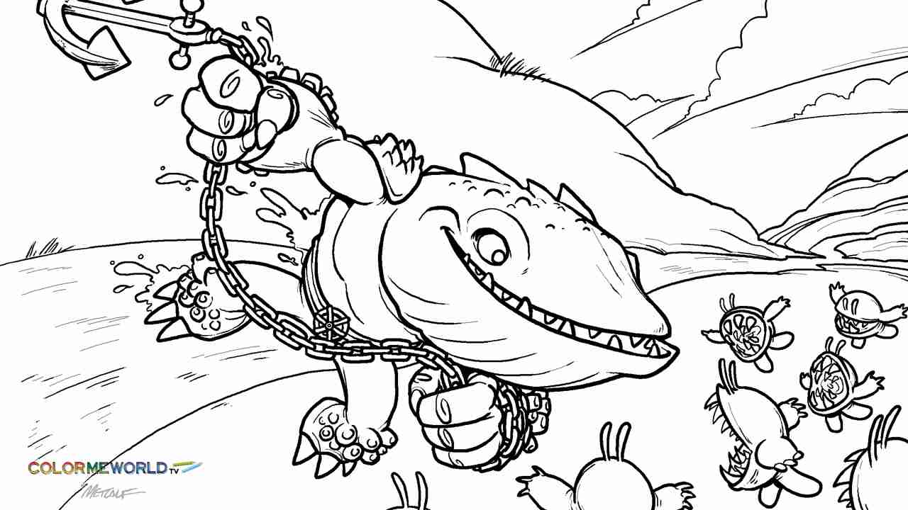 1280x720 Skylanders Imaginators Coloring Pages Olegratiy