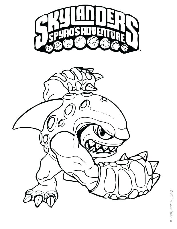 618x799 Skylanders Printable Coloring Pages Printable Coloring Pages