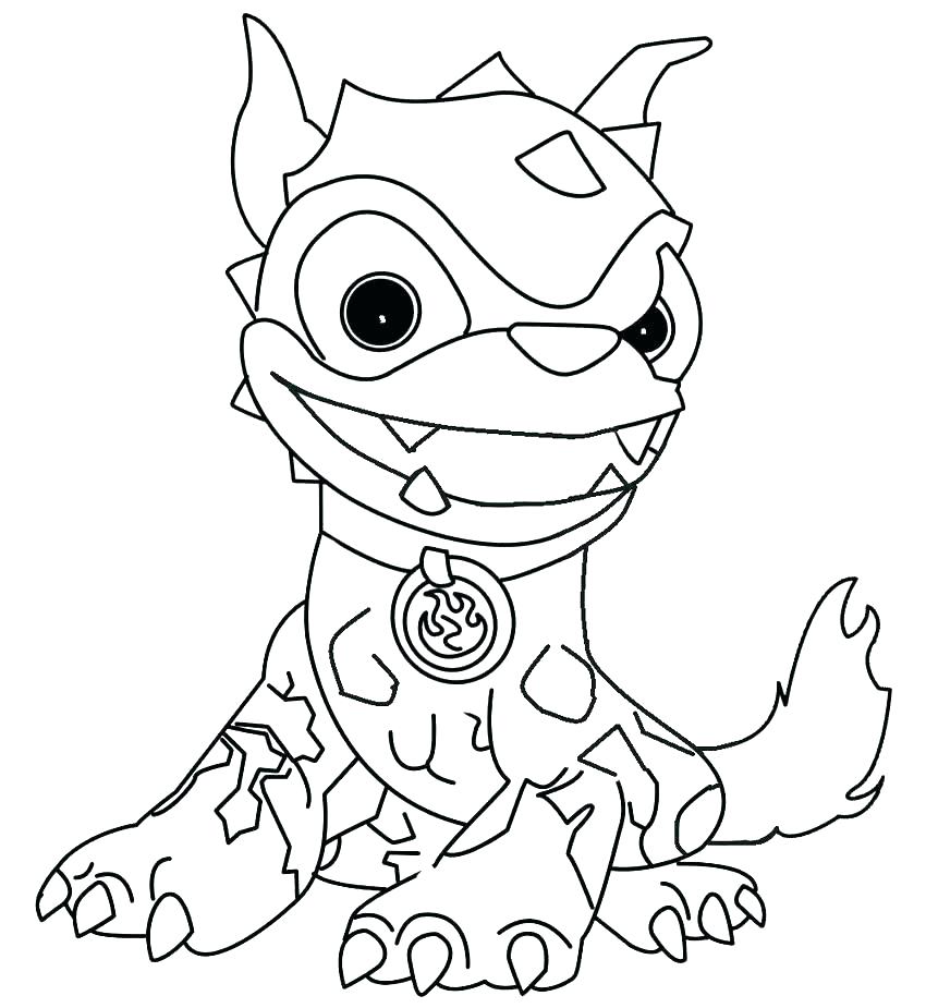 850x925 Skylanders Color Pages Elegant Coloring Pages Printable Image