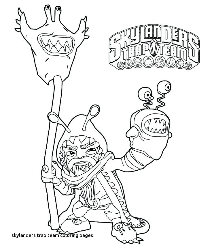 736x866 Skylanders Trap Team Coloring Pages Best Nickelodeon Coloring