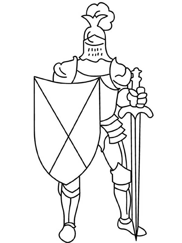 600x800 Weapons And Armor Coloring Pages