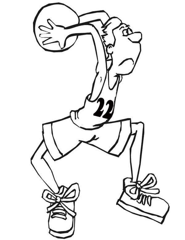 Dunking Coloring Pages Coloring Pages