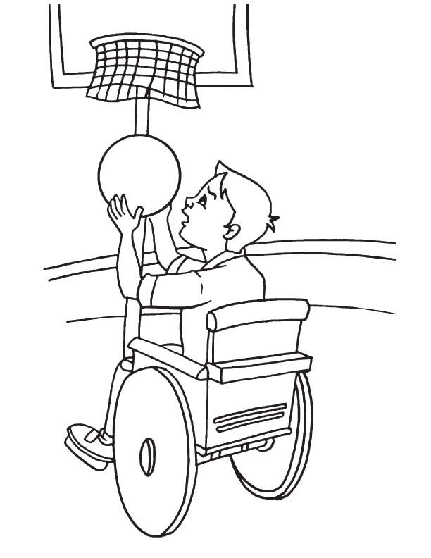 612x792 Wheelchair, Coloring Sheets