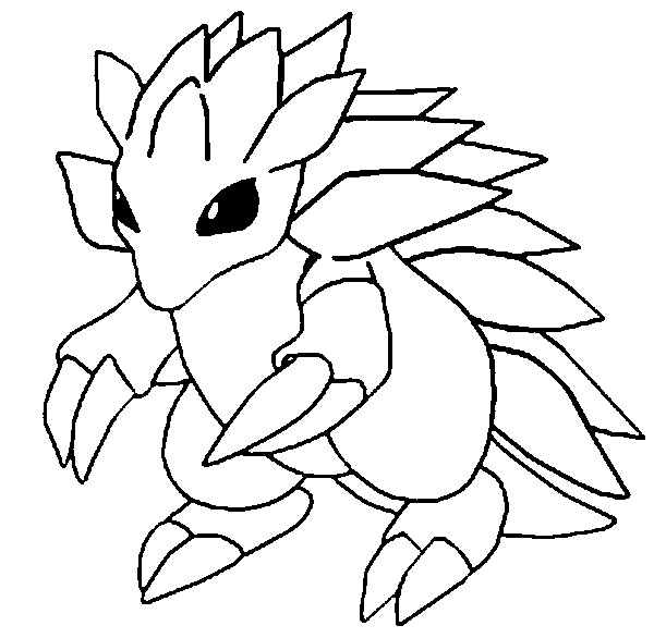 600x586 Coloring Pages Pokemon
