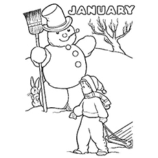 230x230 Top Free Printable January Coloring Pages Online