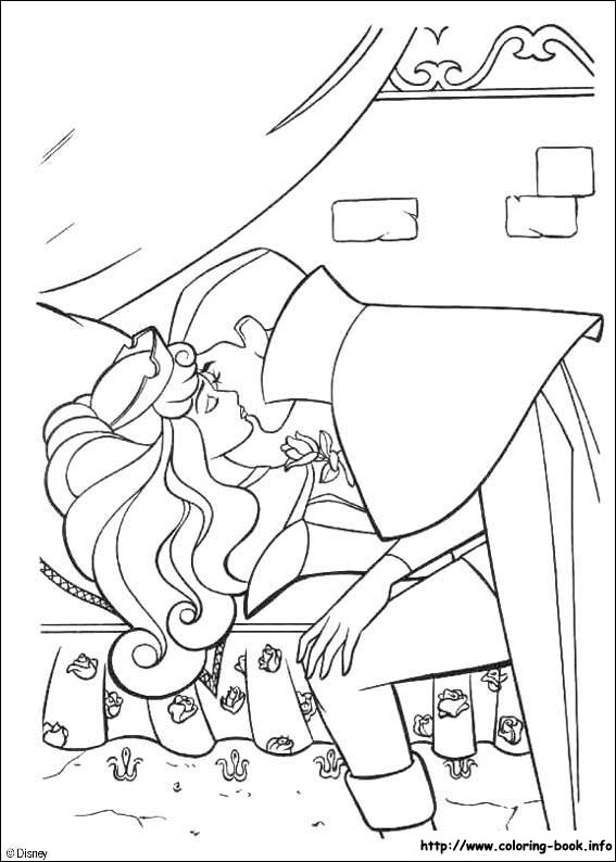 567x794 Sleeping Beauty Coloring Pages On Coloring