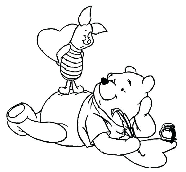 600x556 Little Bear Coloring Pages Little Bear Coloring Pages Sleeping
