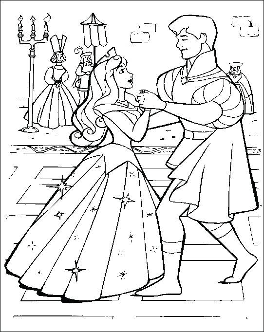 542x682 Sleeping Beauty Coloring Book Pages Printable Coloring Sleeping