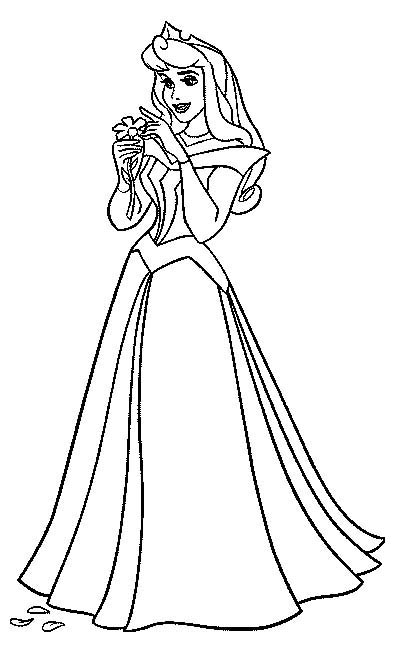 410x652 Sleeping Beauty Coloring Pages Coloring Pages To Print