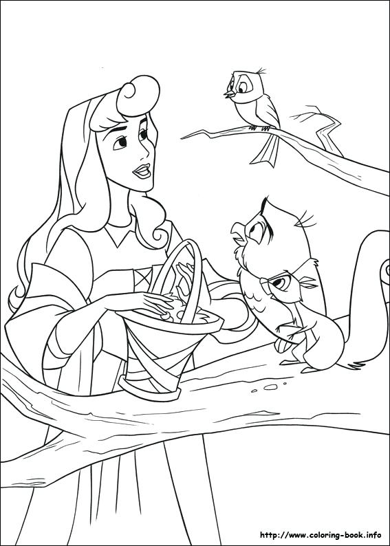 Sleeping Beauty Fairies Coloring Pages At Getdrawings Free Download