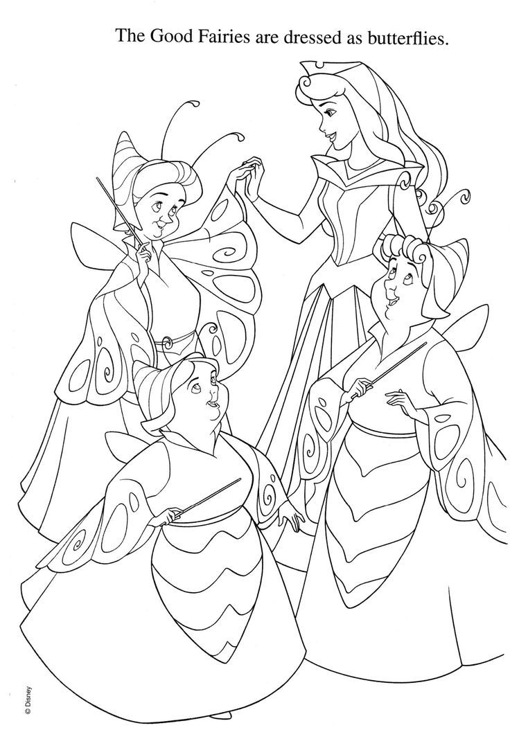 736x1054 Best Sleeping Beauty Images On Coloring Books