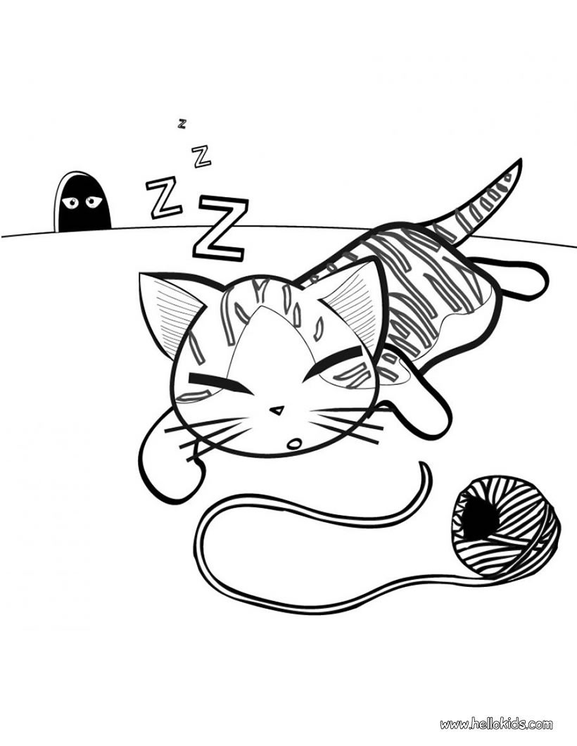 820x1060 Cat Coloring Pages Free Pets And Animals Coloring Pages Cute