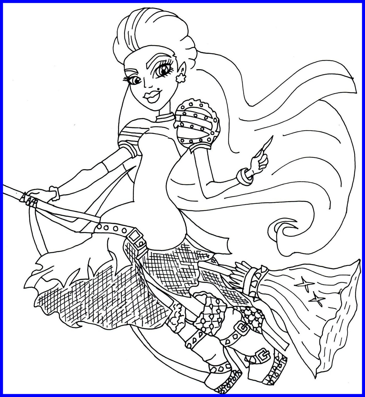 1490x1624 Awesome Fresh Monster High Slumber Party Coloring Pages Design