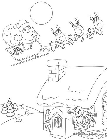 364x470 Sleigh Coloring Pages, Drawing For Kids, Videos For Kids