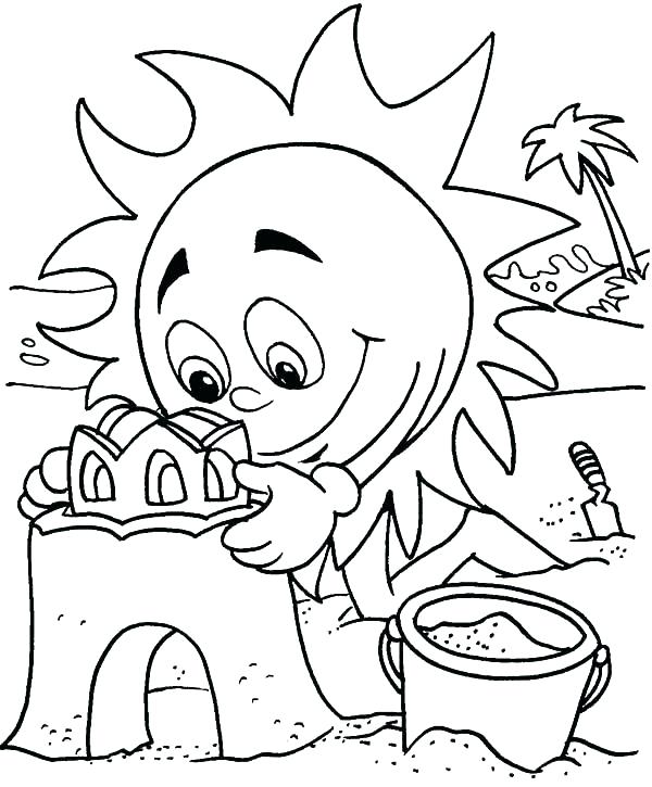 600x725 Vacation Coloring Pages Wearing Glasses Coloring Page Vacation