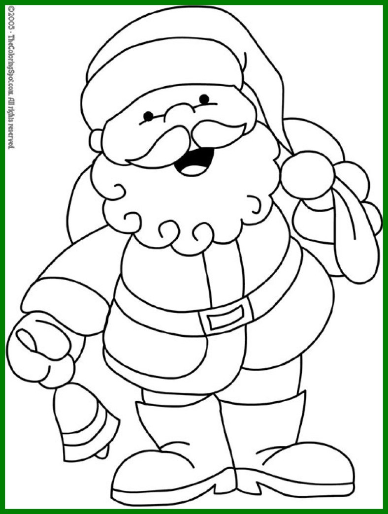 788x1044 Fascinating Comfortable Santa Sleigh Coloring Printable Entry Pic