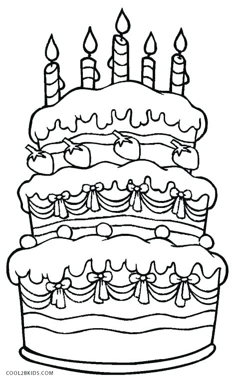 469x762 Coloring Pages Cake Cake Coloring Pageswesome Coloring Page