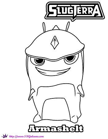 350x452 Slugterra Coloring Pages
