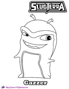 Slugterra Coloring Pages Burpy at GetDrawings | Free download