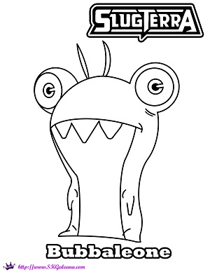300x388 Slugterra Coloring Pages
