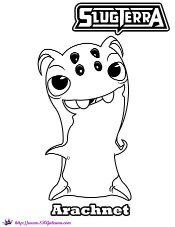 350x452 Slugterra Coloring Pages Of Doc Slugterra Coloring Pages Snails