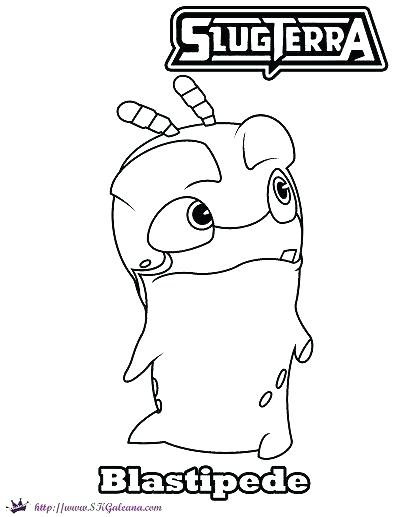 400x517 Slugterra Coloring Pages