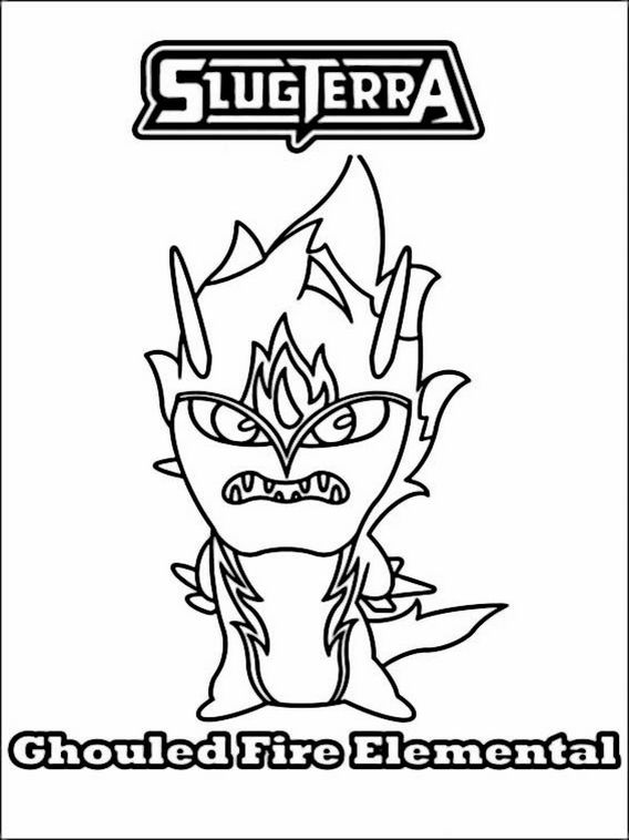 568x758 Slugterra Coloring Pages Slugterra Online