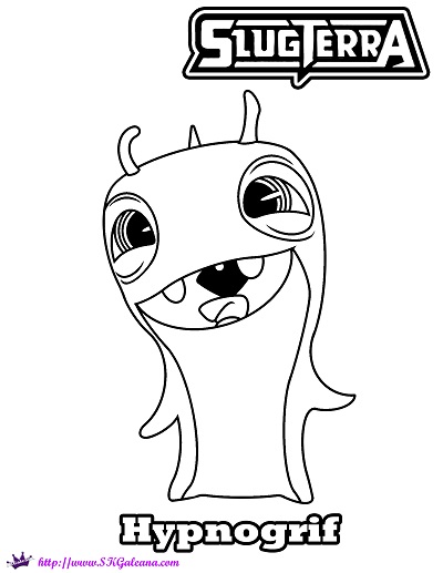 400x517 Slugterra Hypnogrif Coloring Page