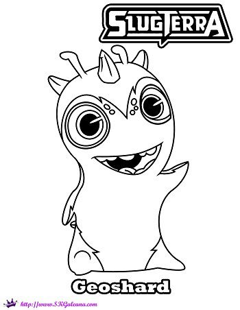350x452 Best Slugterra Colouring Pages Images On Paint