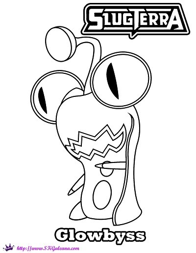 400x517 All Slugterra Slugs Coloring Pages