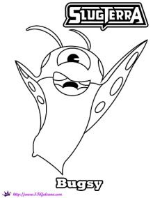 220x284 Slug Terra Coloring Pages To Print Slugterra Coloriage