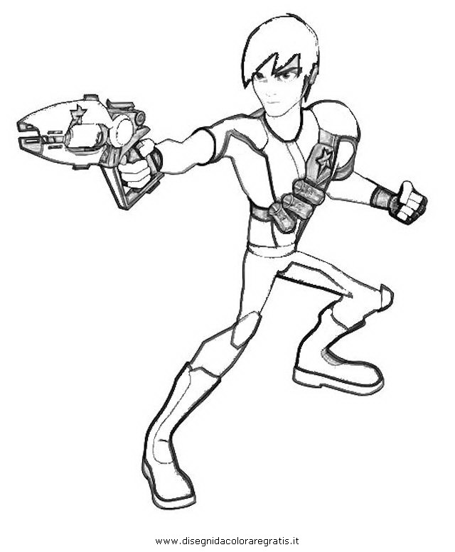 640x777 Slugterra Coloring Pages