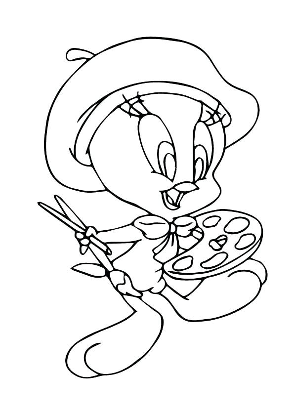 595x842 Tweety Bird Coloring Pages Coloring Pages Bird Coloring Pages