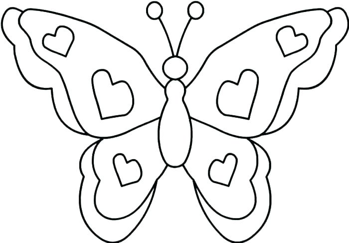 700x487 Printable Butterfly Coloring Pages Printable Butterfly Coloring