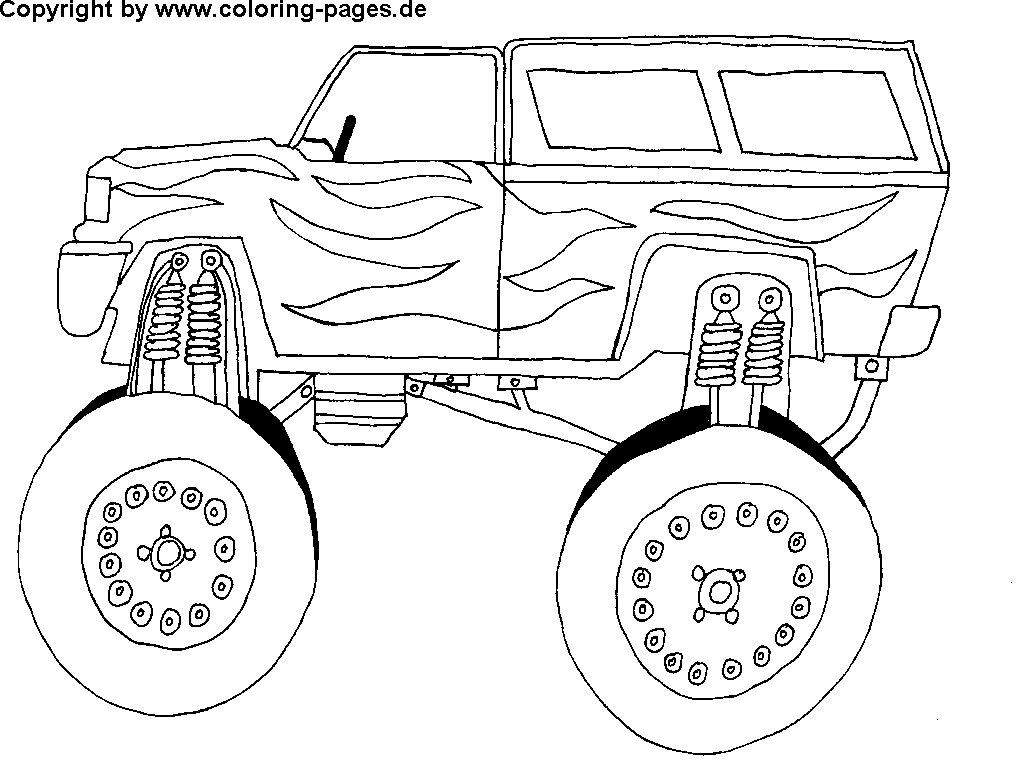 1024x768 Cool Car Coloring Pages
