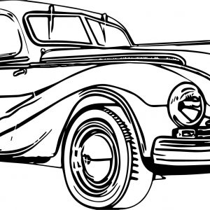 300x300 Inspiration Coloring Pages Antique Cars