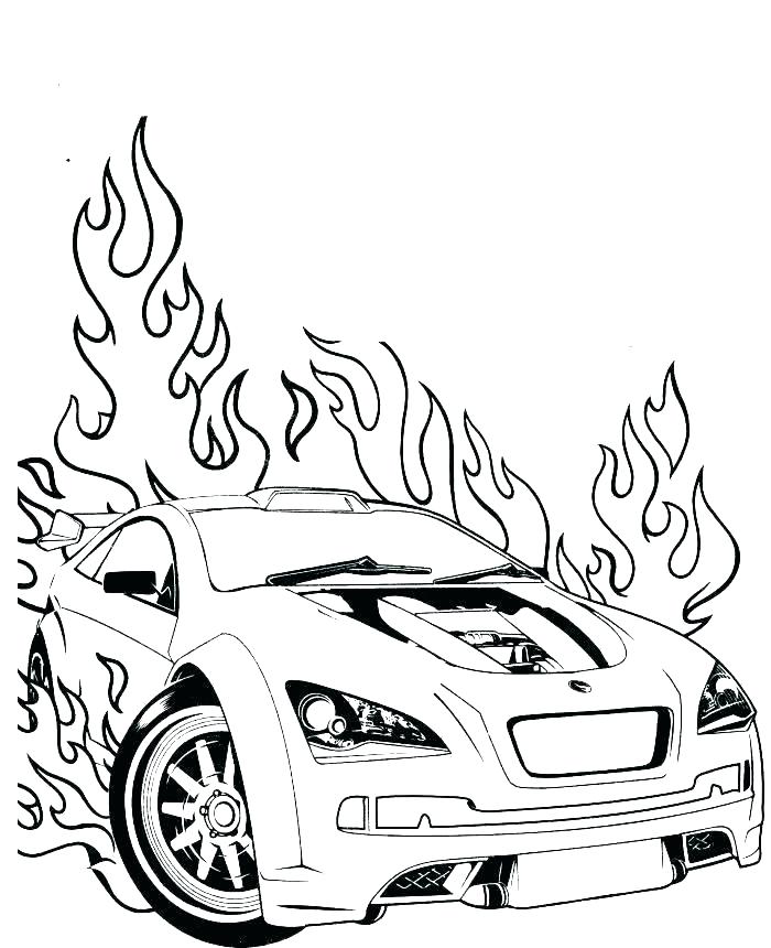 700x860 Printable Car Coloring Pages Small Car Coloring Pages Printable