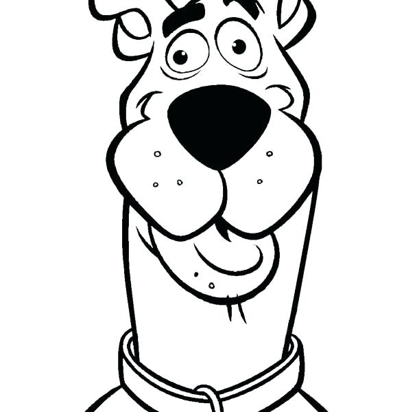 608x600 Coloring Pages Of Scooby Doo Printable Pictures Printable Coloring