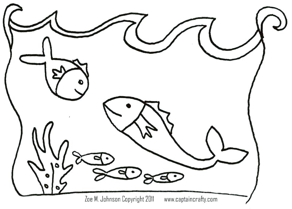 970x695 Small Coloring Pages Small Coloring Pages Small Fish Coloring