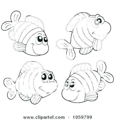 450x470 Fishing Coloring Pages Printable Fish Coloring Book Fish Coloring